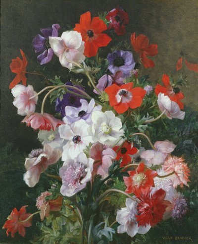 Stillleben mit Blumen von Jean Benner